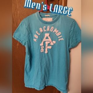 Abercrombie & Fitch, Men's Large, Sky Blue